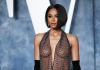 Певица Сиара пришла на афтепати «Оскара» в наряде из сетки на голове тело