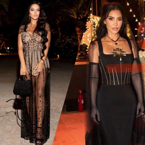 Модная битва: Аника Керимова и Ким Кардашьян на Alta Moda Dolce & Gabbana