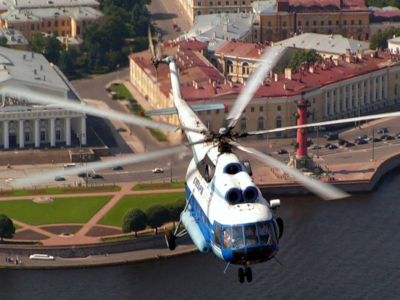 Экскурсии на вертолете в Москве